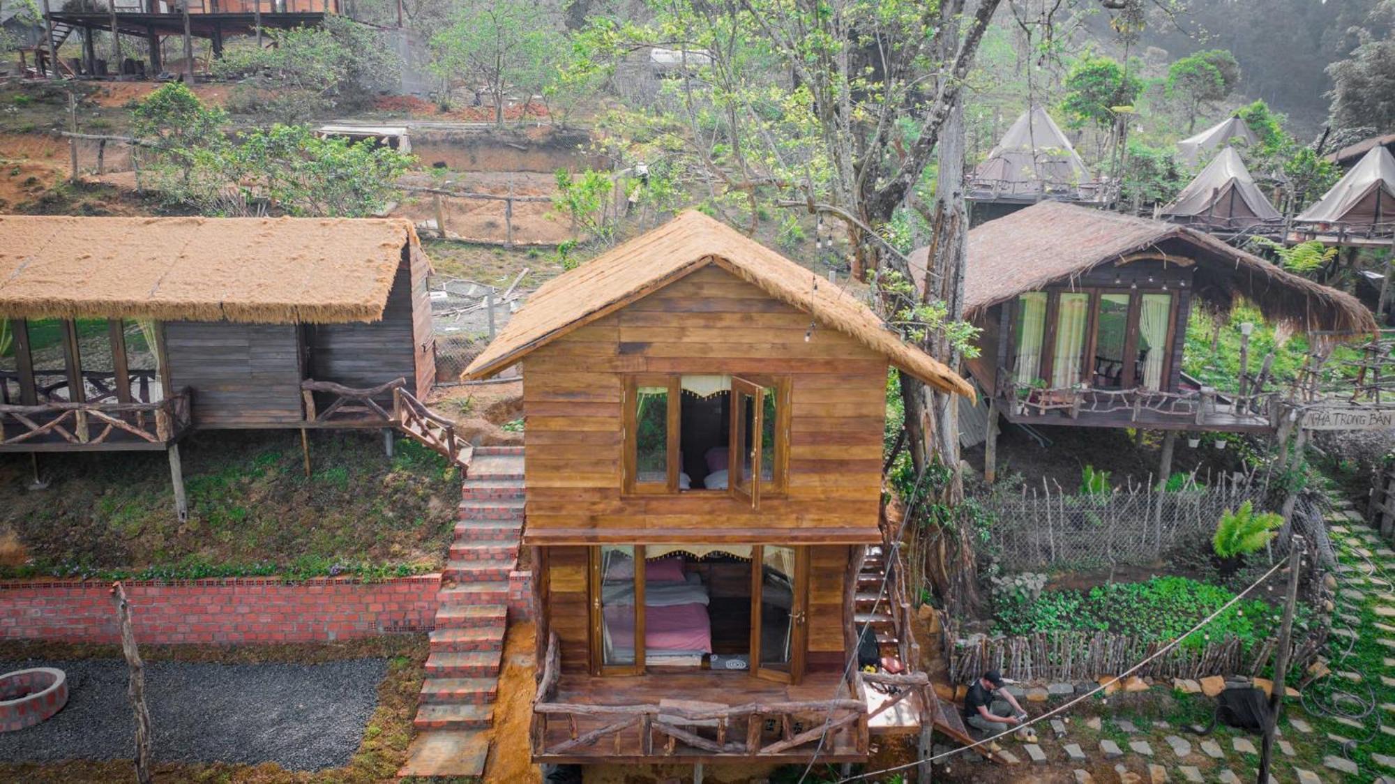 Nha Trong Ban - Homestay Mang Den Kon Von Kla Kültér fotó